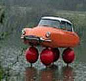 orange car