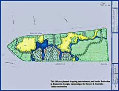 160-acre shopping, entertainment and tourist destination in Brunswick, Georgia. Developed for Sawyer & Associates. Under constuction.