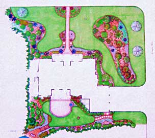 Residential landscape design